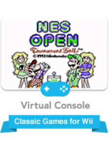 NES Open Tournament Golf for Wii
